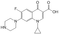 ципрофлоксацин формула